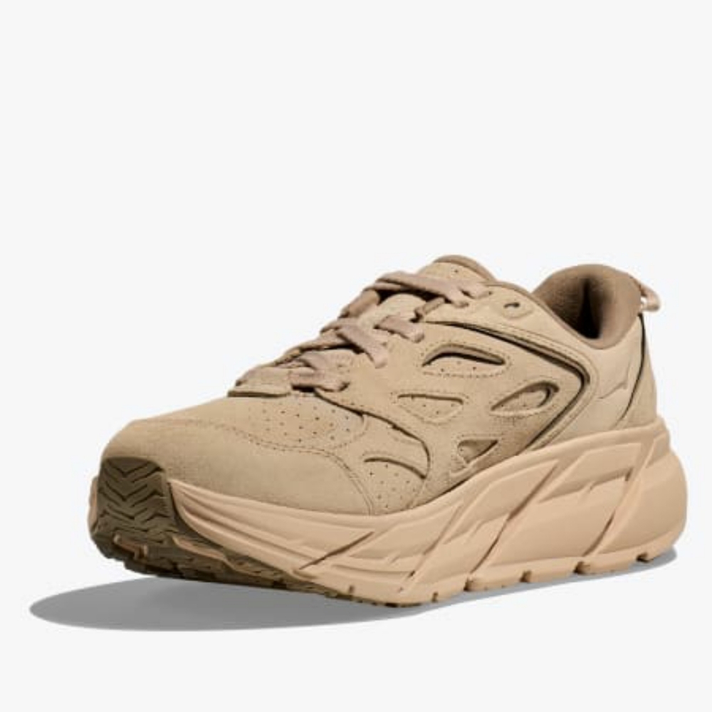 NWT Hoka Clifton L Suede Shifting Sand/Dune Size M7/W8 🏃‍♀️